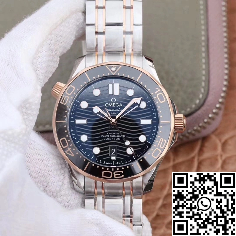 Omega Seamaster Diver 300M 210.20.42.20.01.001 VS Factory Black Dial
