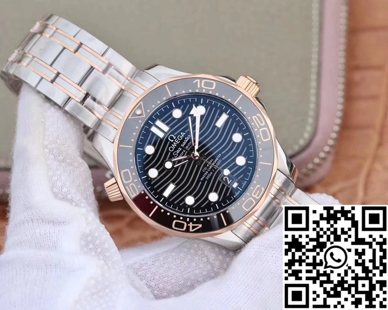 Omega Seamaster Diver 300M 210.20.42.20.01.001 VS Factory Black Dial