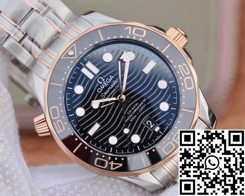 Omega Seamaster Diver 300M 210.20.42.20.01.001 VS Factory Black Dial