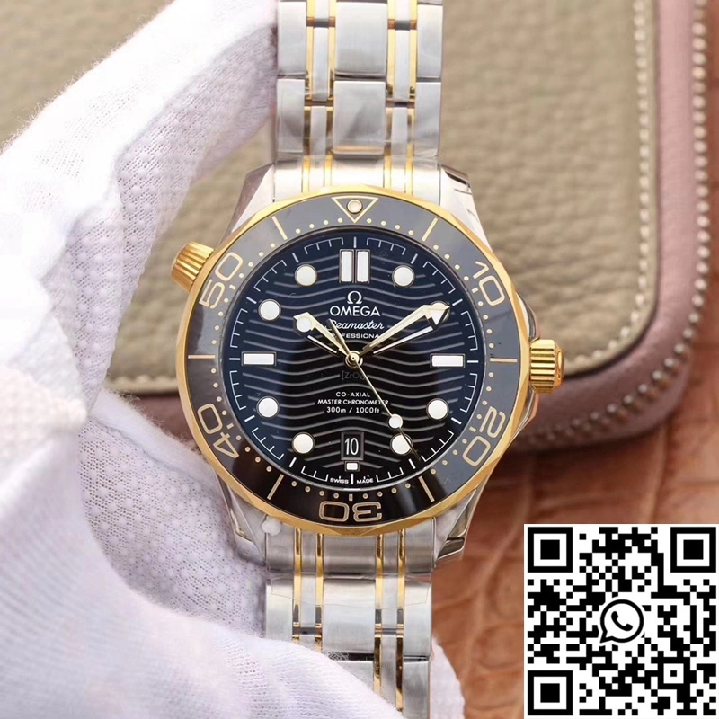 Omega Seamaster Diver 300M 210.20.42.20.01.002 VS Factory Black Dial