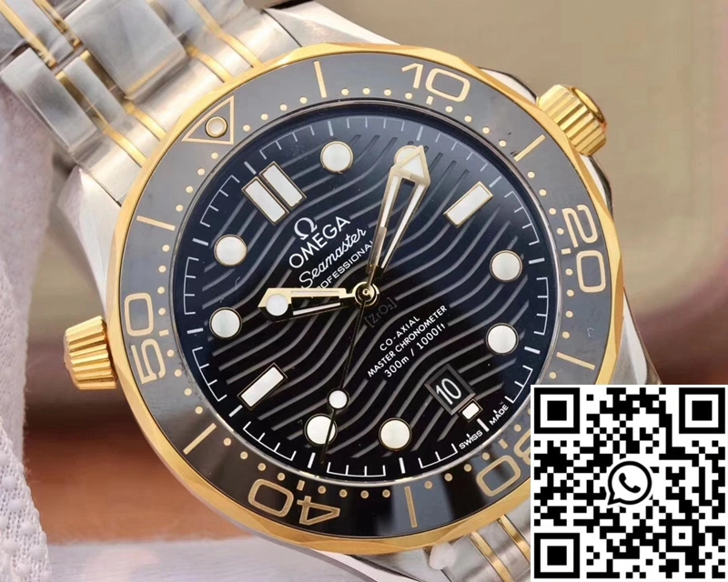 Omega Seamaster Diver 300M 210.20.42.20.01.002 VS Factory Black Dial