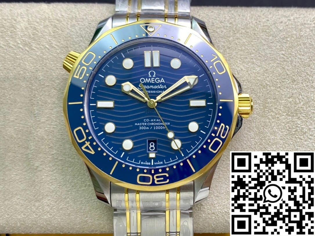Omega Seamaster Diver 300M 210.20.42.20.03.001 OR Factory Blue Dial