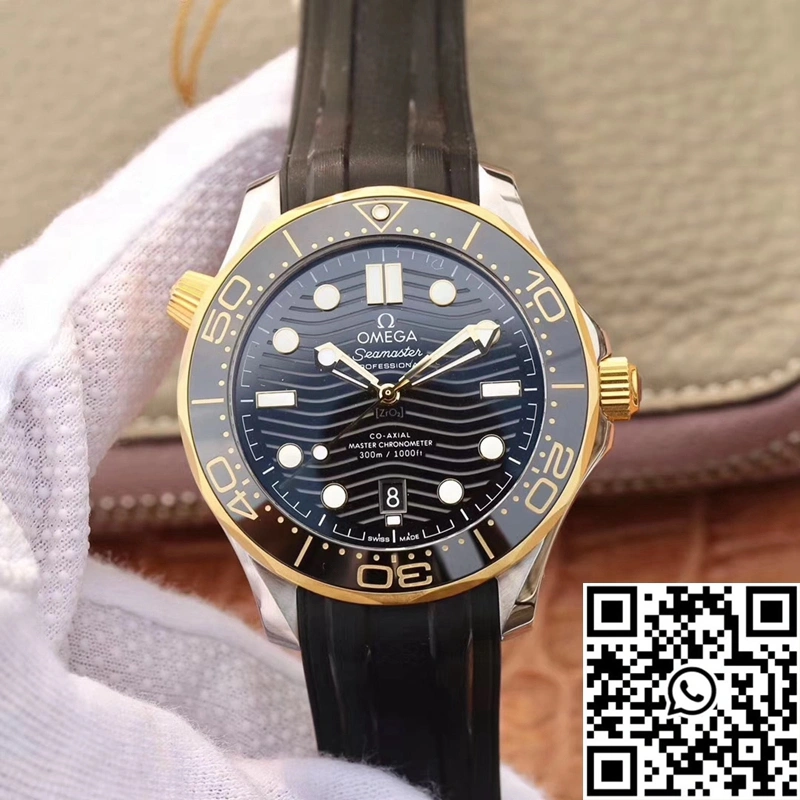 Omega Seamaster Diver 300M 210.22.42.20.01.001 VS Factory Black Dial