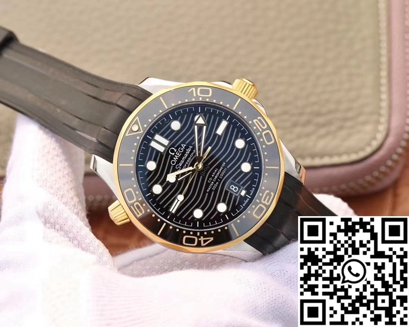 Omega Seamaster Diver 300M 210.22.42.20.01.001 VS Factory Black Dial