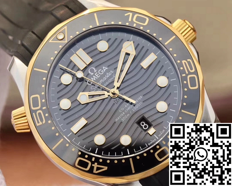 Omega Seamaster Diver 300M 210.22.42.20.01.001 VS Factory Black Dial