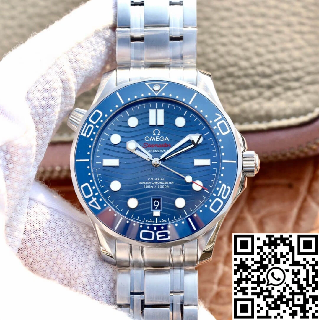 Omega Seamaster Diver 300M 210.30.42.20.03.001 VS Factory Blue Bezel
