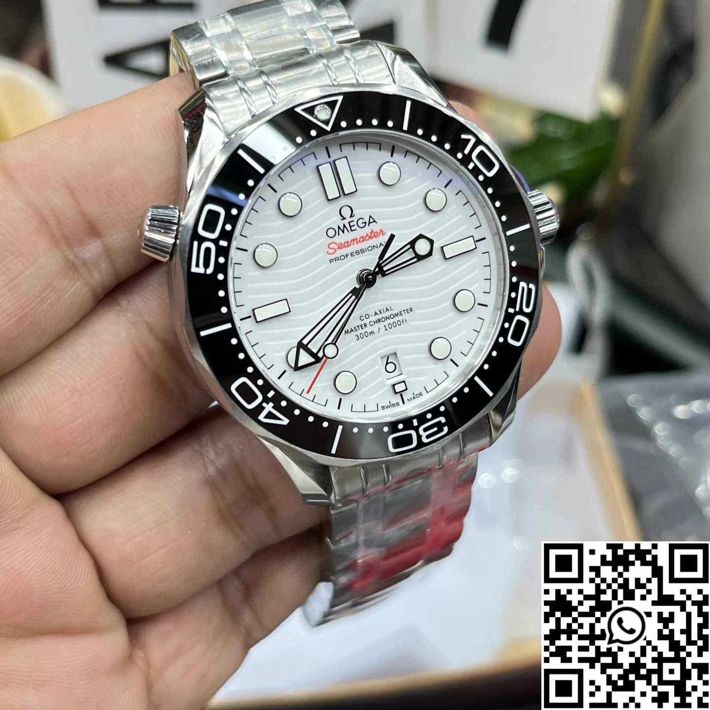 Omega Seamaster Diver 300M 210.30.42.20.04.001 VS Factory Black Bezel