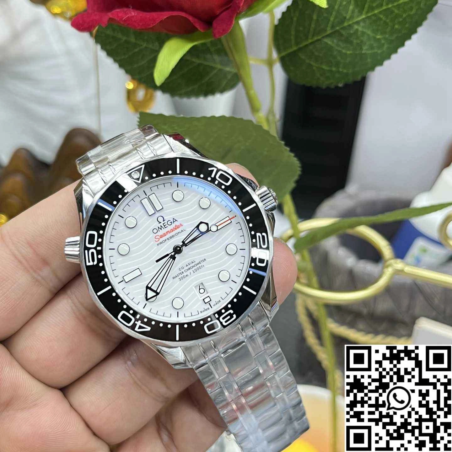 Omega Seamaster Diver 300M 210.30.42.20.04.001 VS Factory Black Bezel