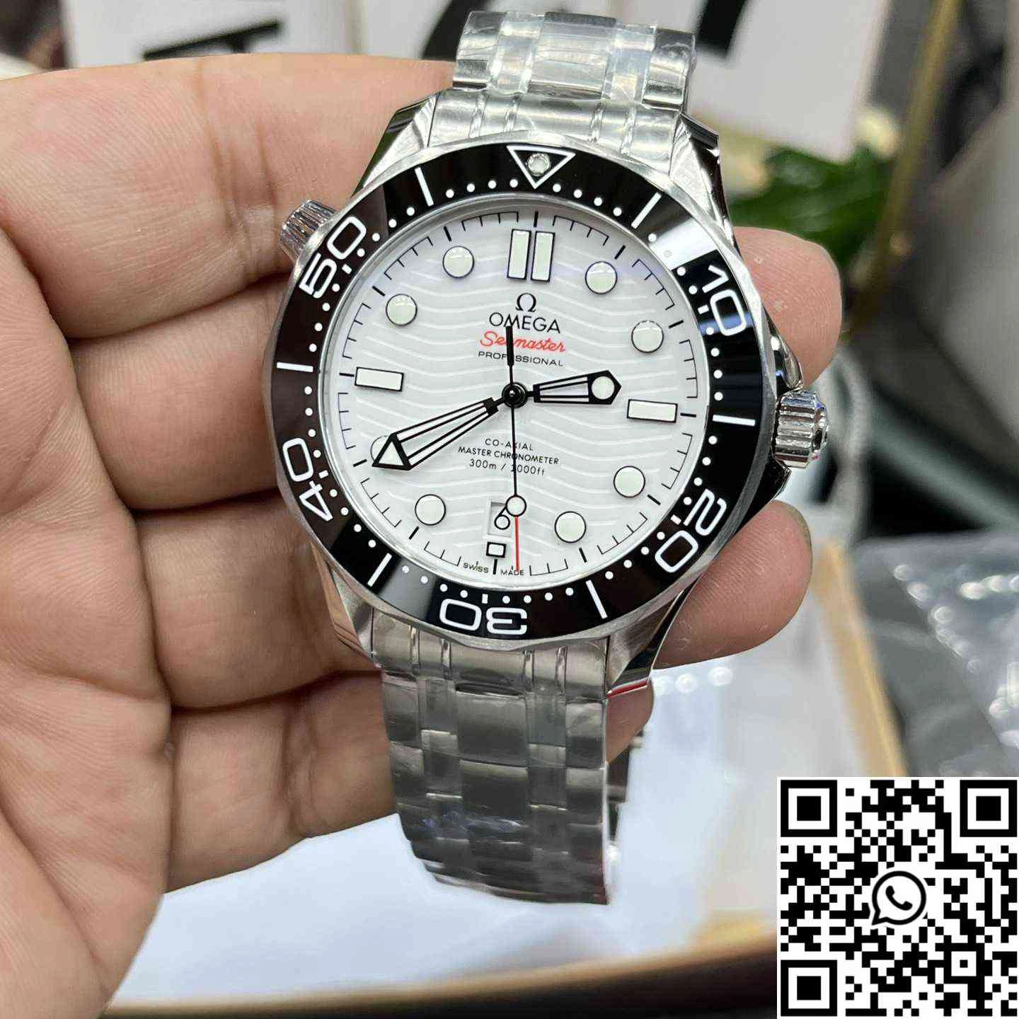 Omega Seamaster Diver 300M 210.30.42.20.04.001 VS Factory Black Bezel
