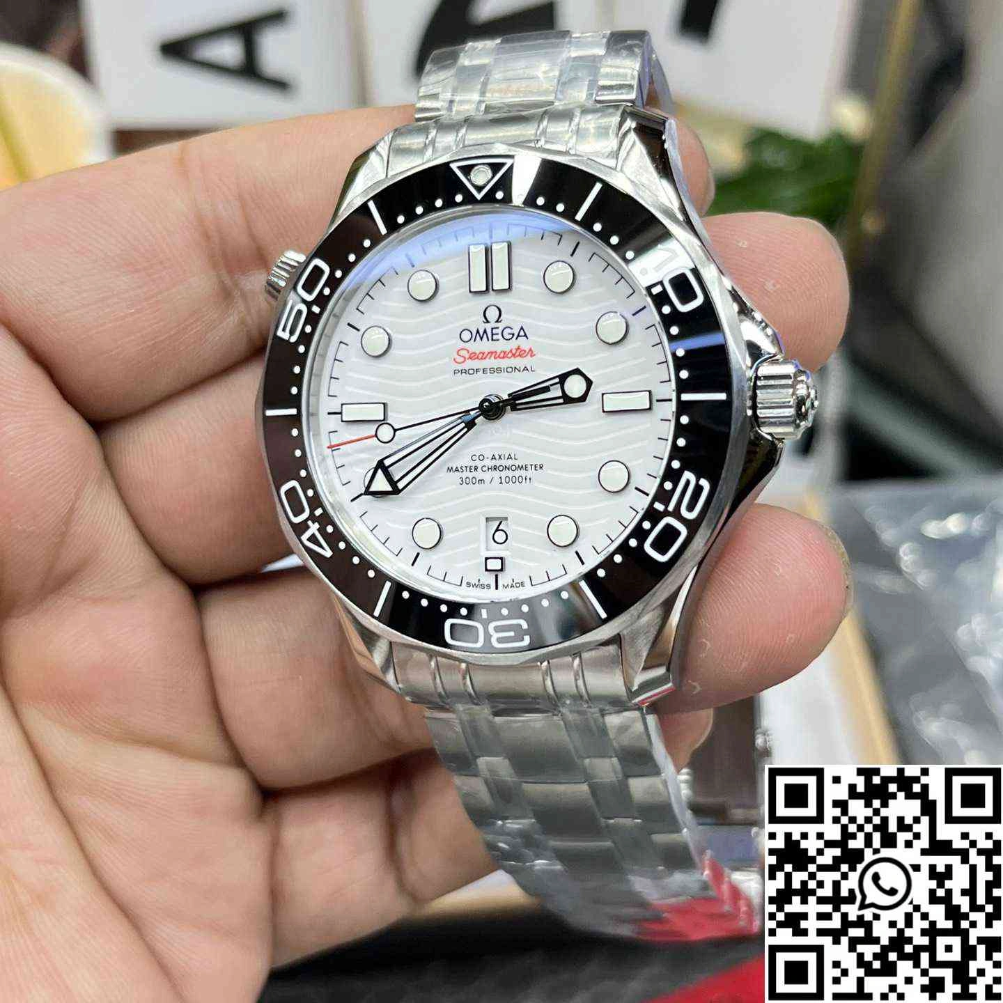 Omega Seamaster Diver 300M 210.30.42.20.04.001 VS Factory Black Bezel