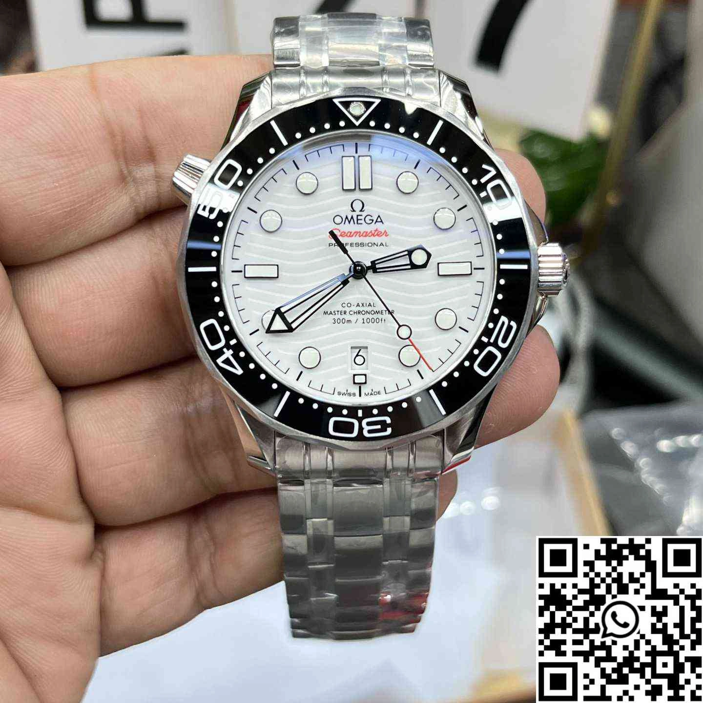 Omega Seamaster Diver 300M 210.30.42.20.04.001 VS Factory Black Bezel