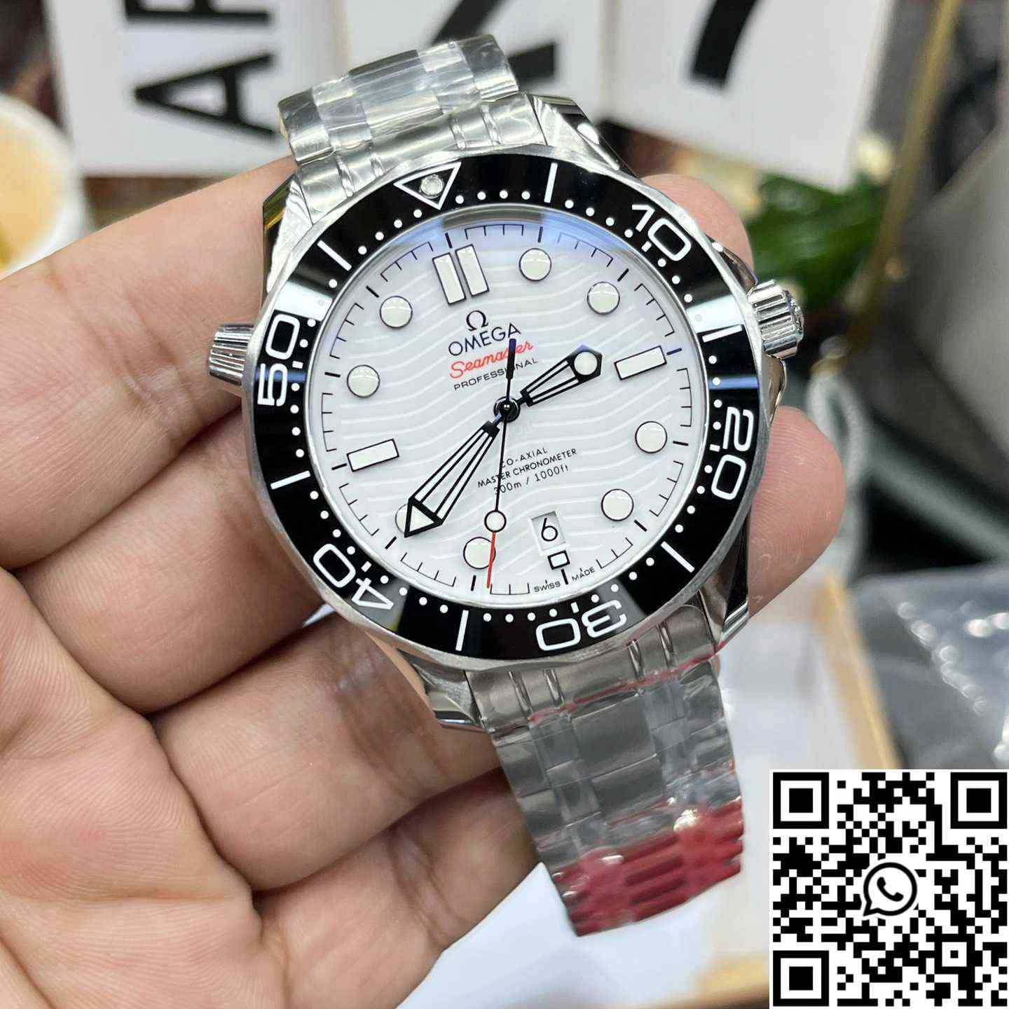 Omega Seamaster Diver 300M 210.30.42.20.04.001 VS Factory Black Bezel
