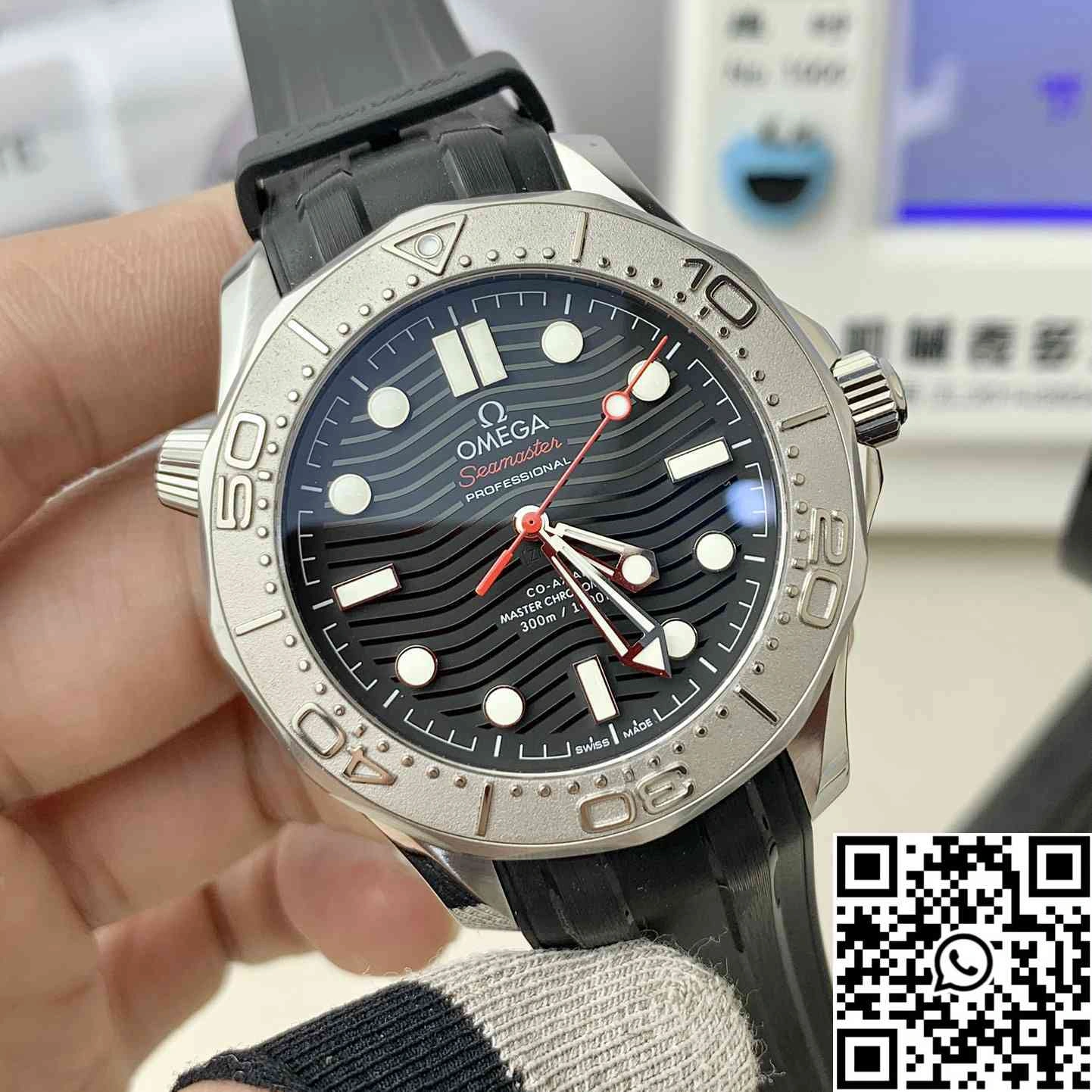 Omega Seamaster Diver 300M 210.32.42.20.01.002 VS Factory Black Bezel