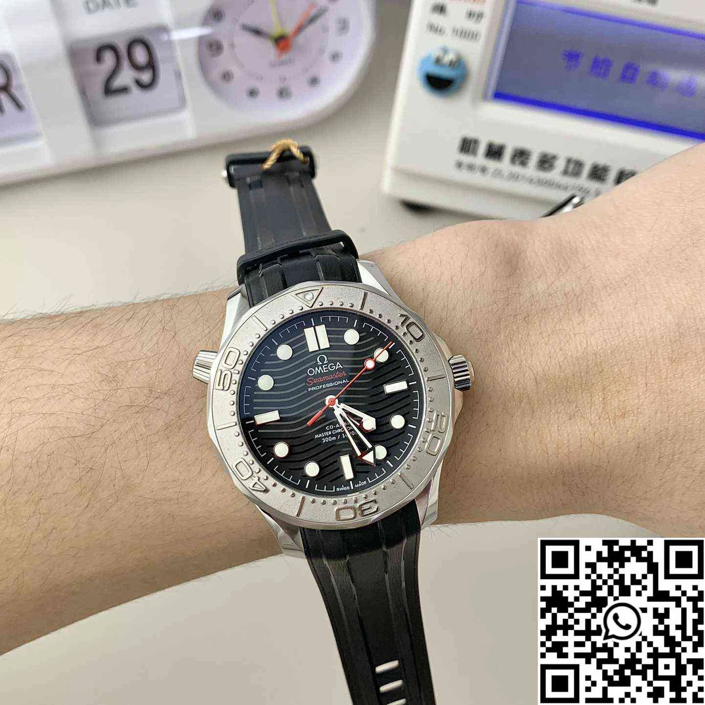 Omega Seamaster Diver 300M 210.32.42.20.01.002 VS Factory Black Bezel