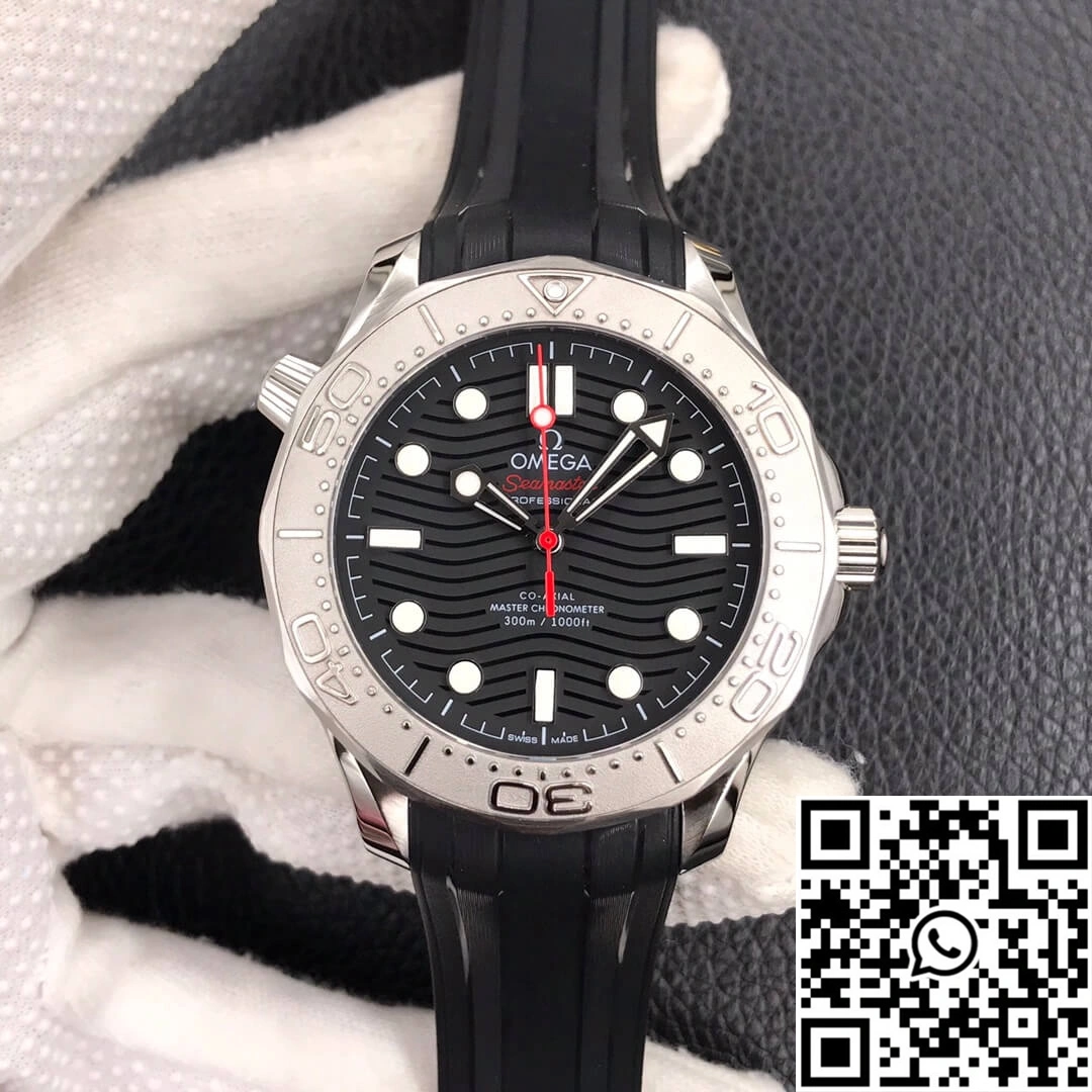 Omega Seamaster Diver 300M 210.32.42.20.01.002 VS Factory Rubber Strap