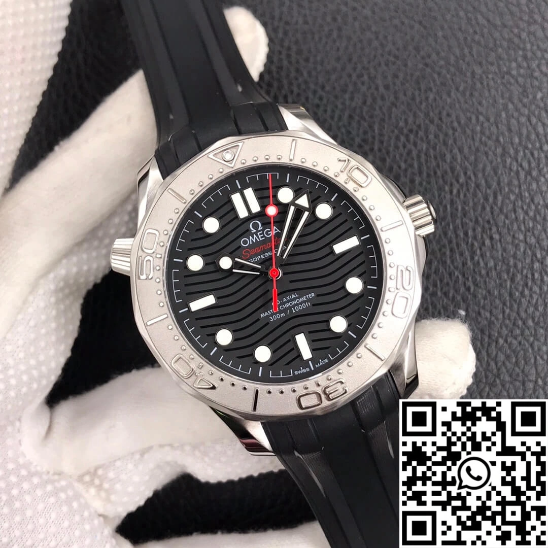 Omega Seamaster Diver 300M 210.32.42.20.01.002 VS Factory Rubber Strap