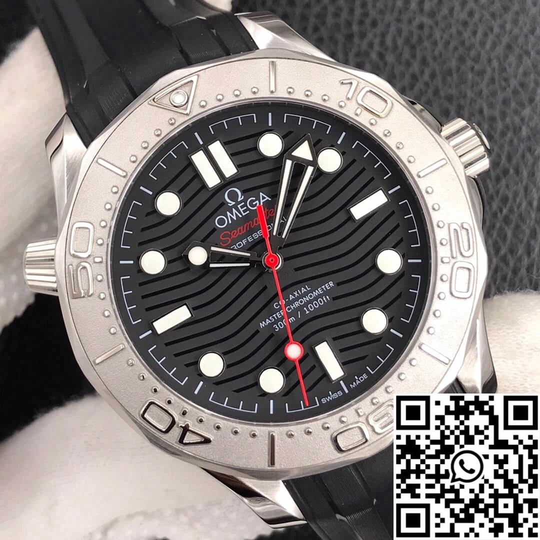 Omega Seamaster Diver 300M 210.32.42.20.01.002 VS Factory Rubber Strap