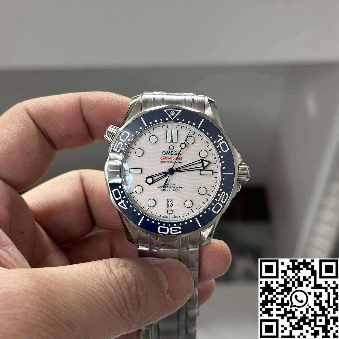 Omega Seamaster Diver 300M 210.32.42.20.04.002 VS Factory Blue Bezel