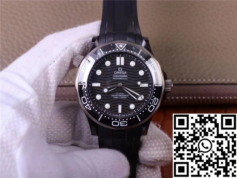 Omega Seamaster Diver 300M Black Ceramic 210.92.44.20.01.001 VS Factory Black Dial