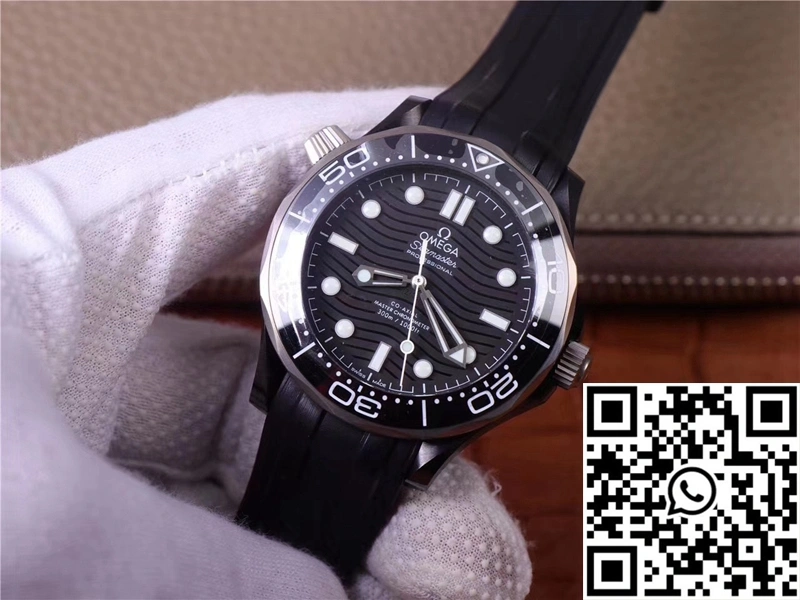 Omega Seamaster Diver 300M Black Ceramic 210.92.44.20.01.001 VS Factory Black Dial