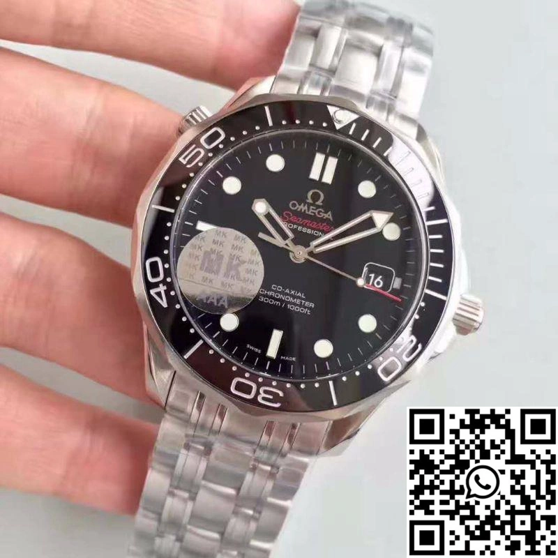 Omega Seamaster Diver 300M Co-Axial 41MM 212.30.41.20.01.003 MKS Factory Black Dial