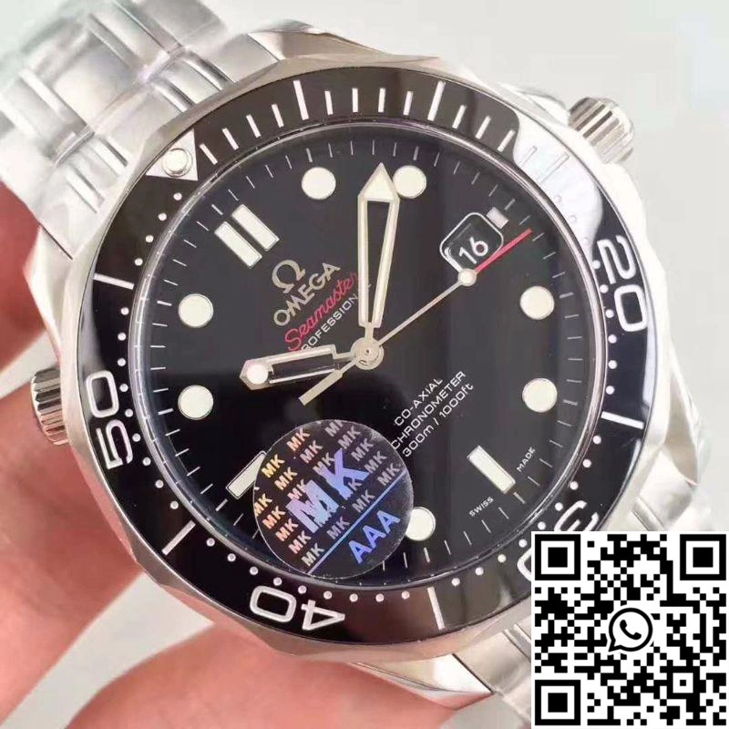 Omega Seamaster Diver 300M Co-Axial 41MM 212.30.41.20.01.003 MKS Factory Black Dial