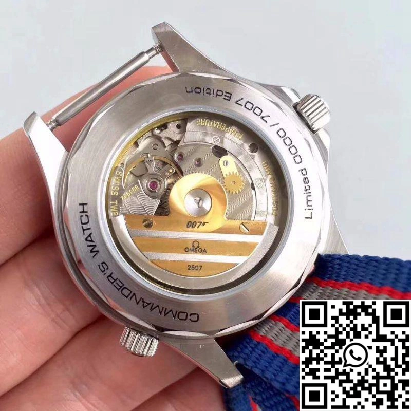 Omega Seamaster Diver 300M Co-Axial 41MM Commander 007 212.32.41.20.04.001 UR Factory White Dial