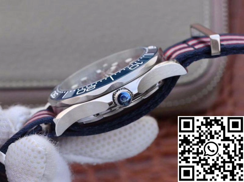 Omega Seamaster Diver 300m 210.30.42.20.03.001 Blue Wave Dial VS Factory