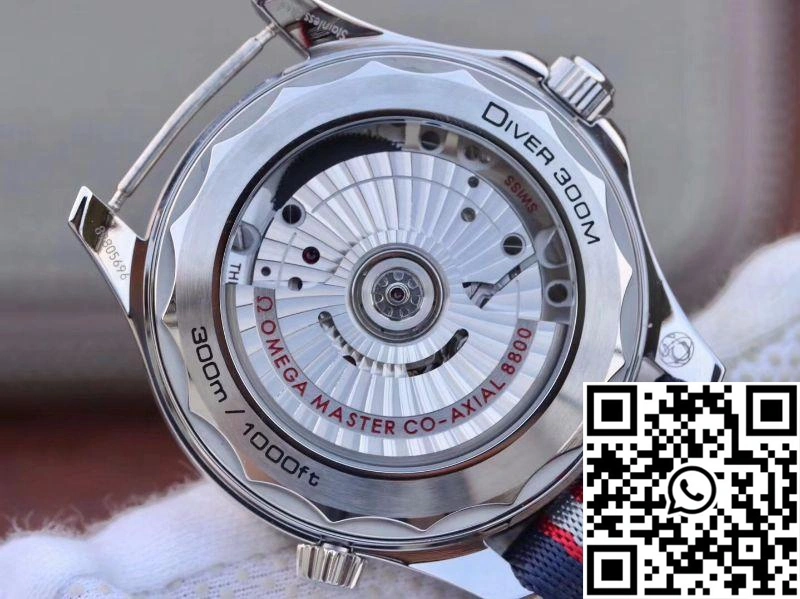 Omega Seamaster Diver 300m 210.30.42.20.03.001 Blue Wave Dial VS Factory