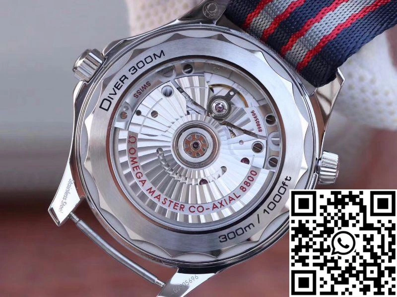 Omega Seamaster Diver 300m 210.30.42.20.03.001 Blue Wave Dial VS Factory