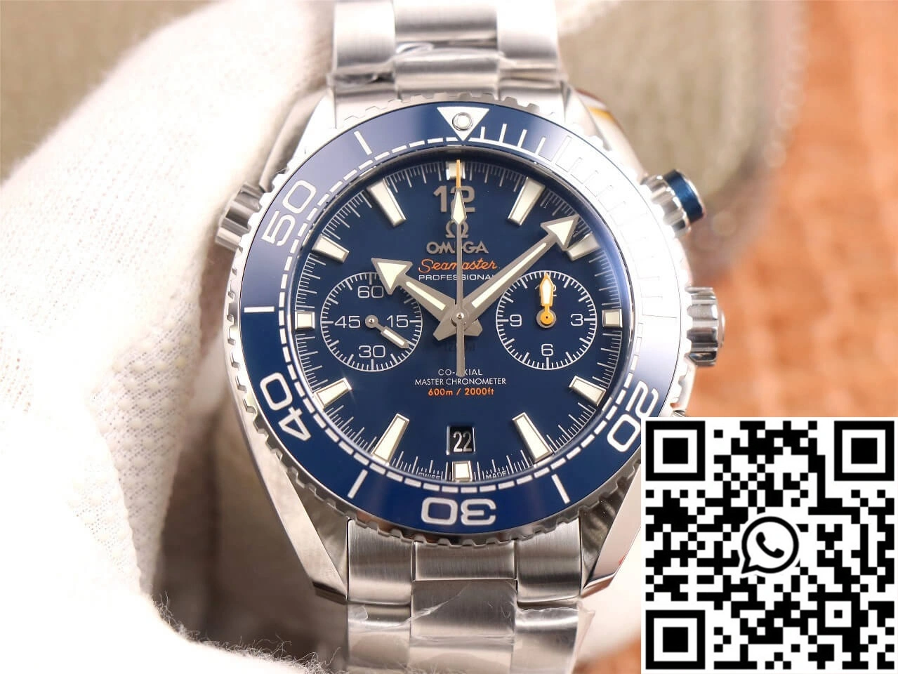 Omega Seamaster Ocean Universe 600M 215.30.46.51.03.001 OM Factory V3 Blue Dial