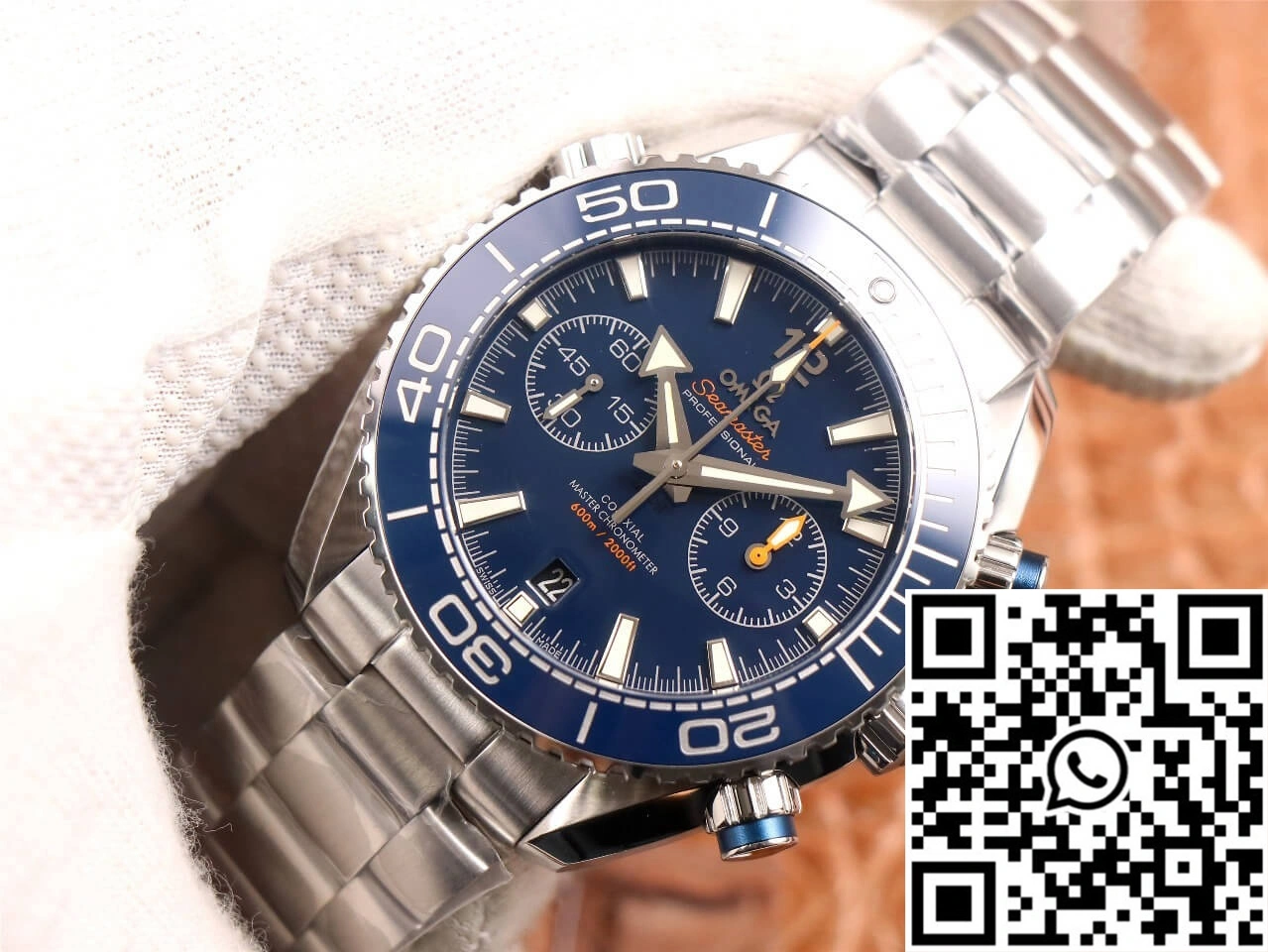 Omega Seamaster Ocean Universe 600M 215.30.46.51.03.001 OM Factory V3 Blue Dial