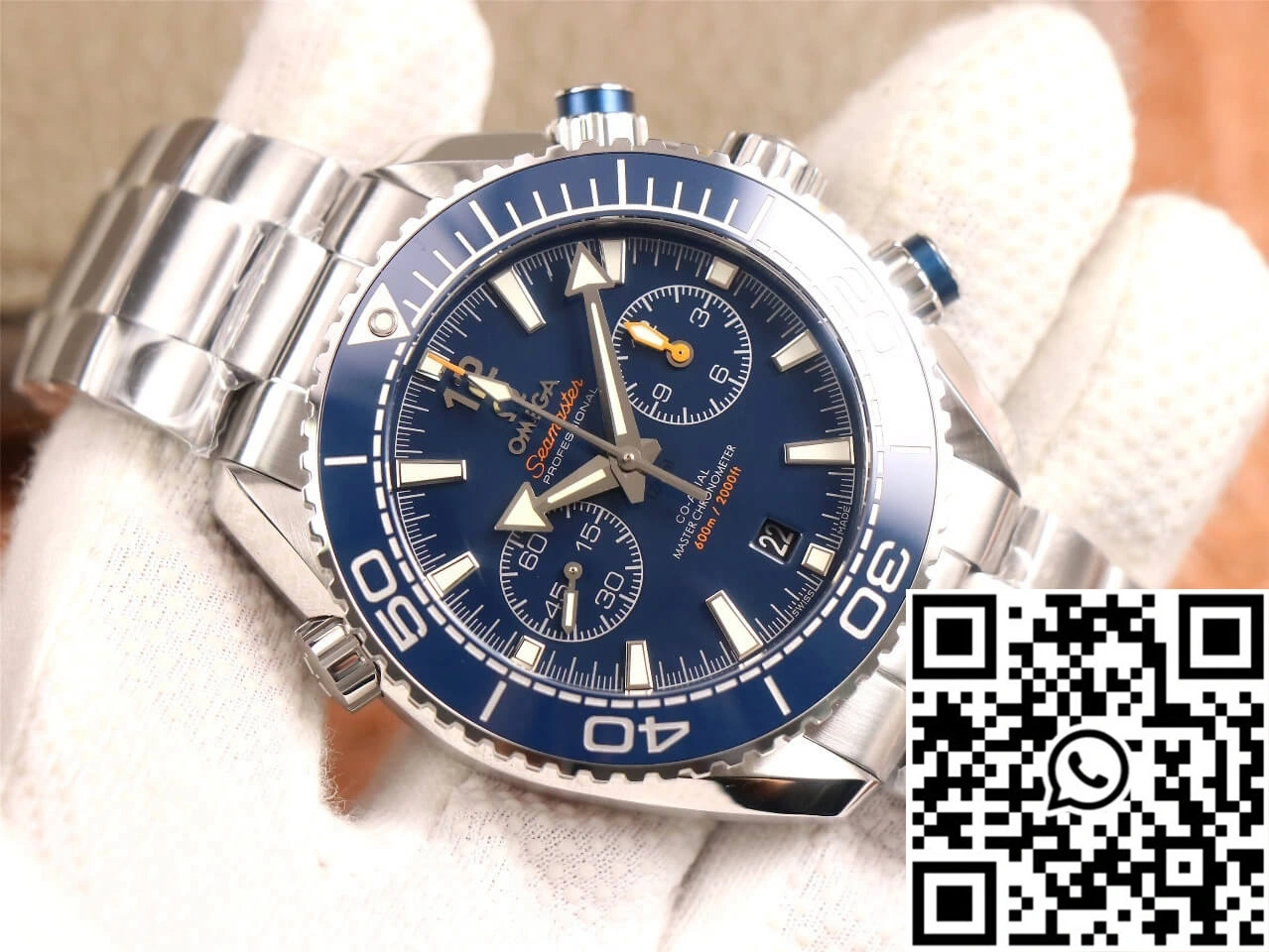 Omega Seamaster Ocean Universe 600M 215.30.46.51.03.001 OM Factory V3 Blue Dial