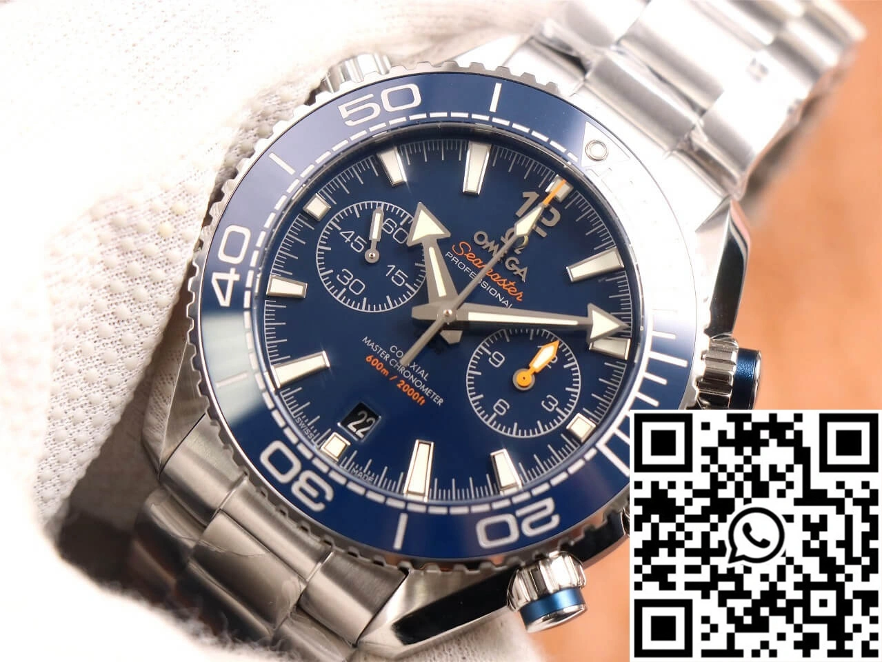 Omega Seamaster Ocean Universe 600M 215.30.46.51.03.001 OM Factory V3 Blue Dial