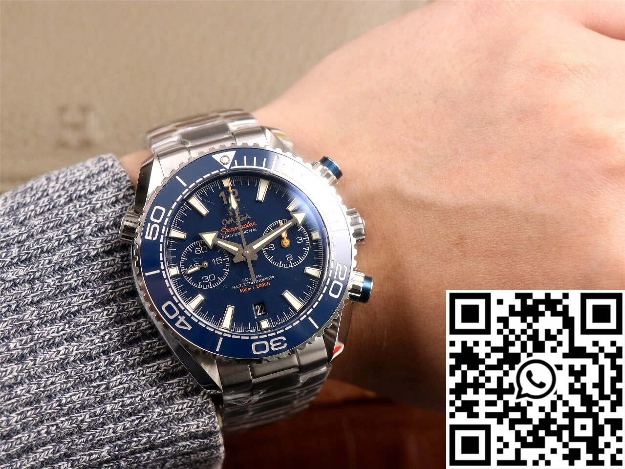 Omega Seamaster Ocean Universe 600M 215.30.46.51.03.001 OM Factory V3 Blue Dial