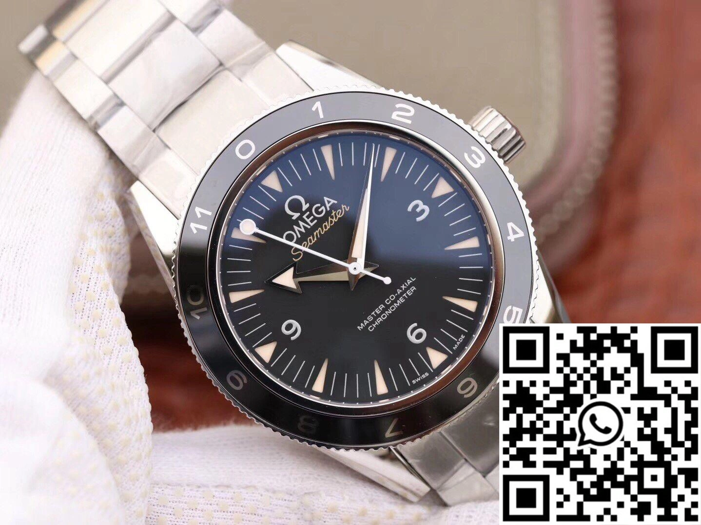 Omega Seamaster Planet Ocean 233.30.41.21.01.001 VS Factory Black Dial