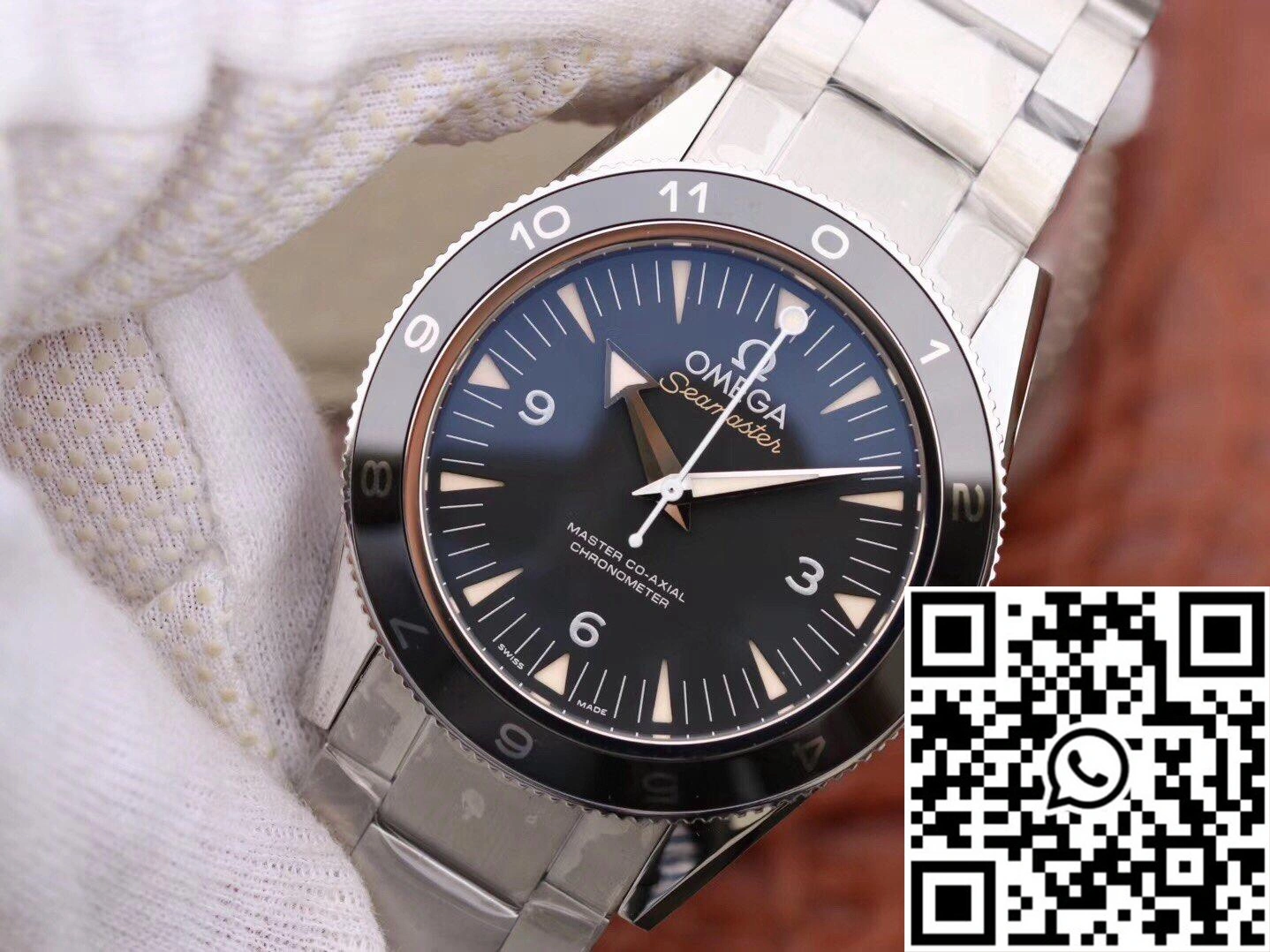Omega Seamaster Planet Ocean 233.30.41.21.01.001 VS Factory Black Dial