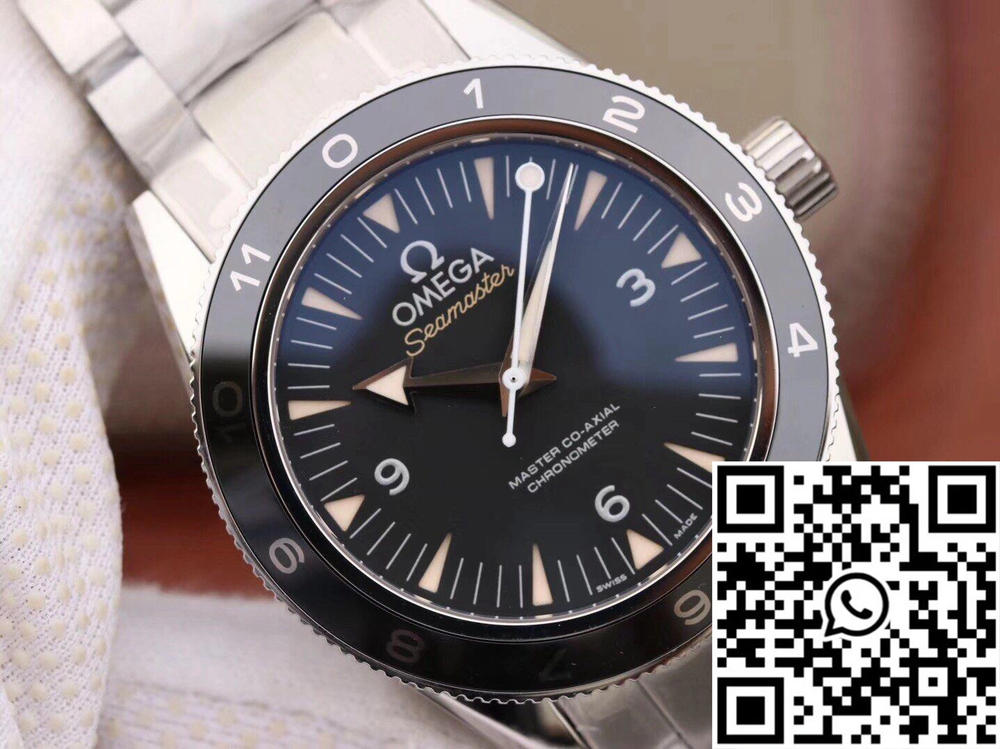 Omega Seamaster Planet Ocean 233.30.41.21.01.001 VS Factory Black Dial