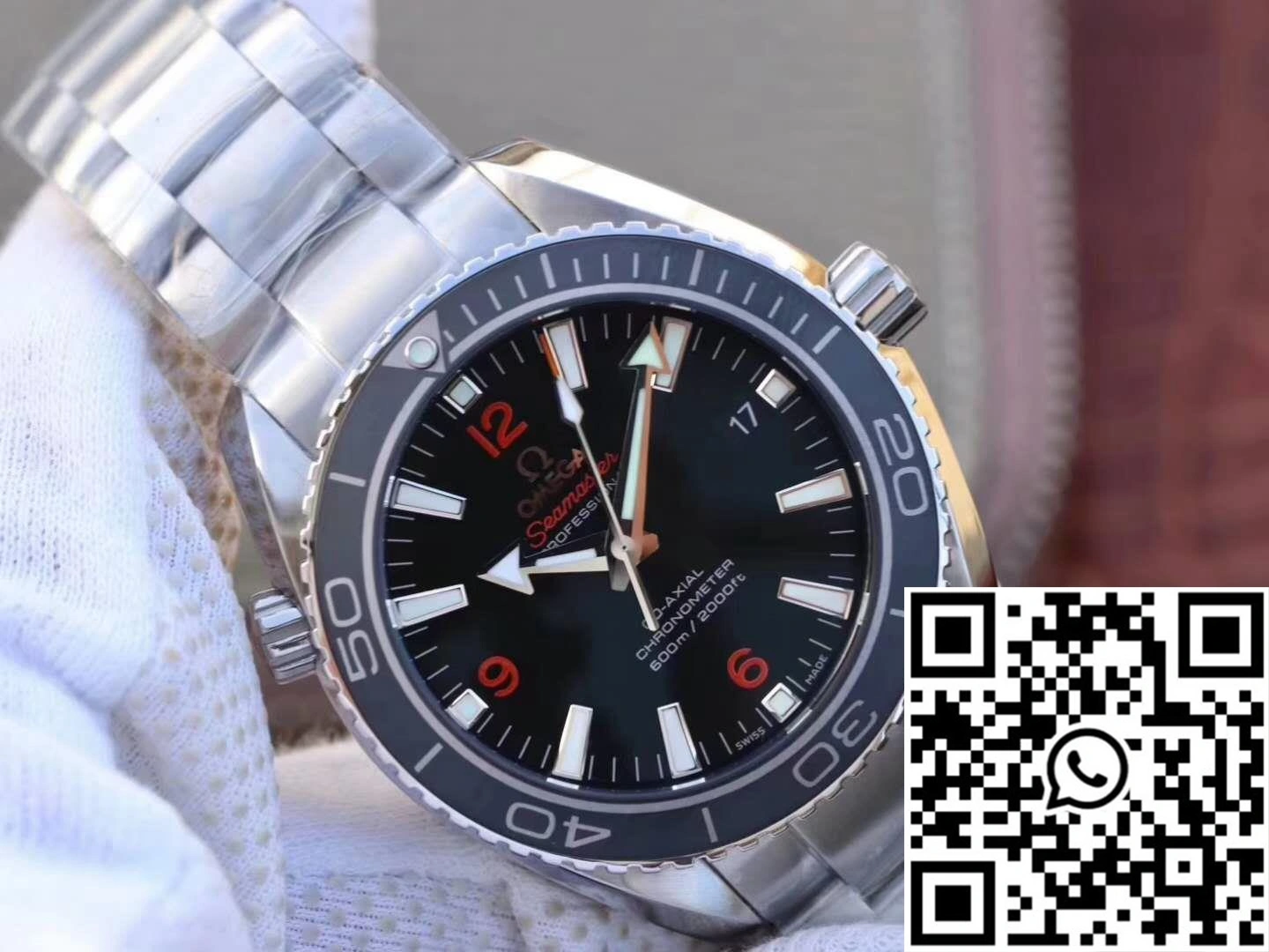 Omega Seamaster Planet Ocean 600M 45.5MM 232.30.46.21.01.003 MKS Factory Black Dial
