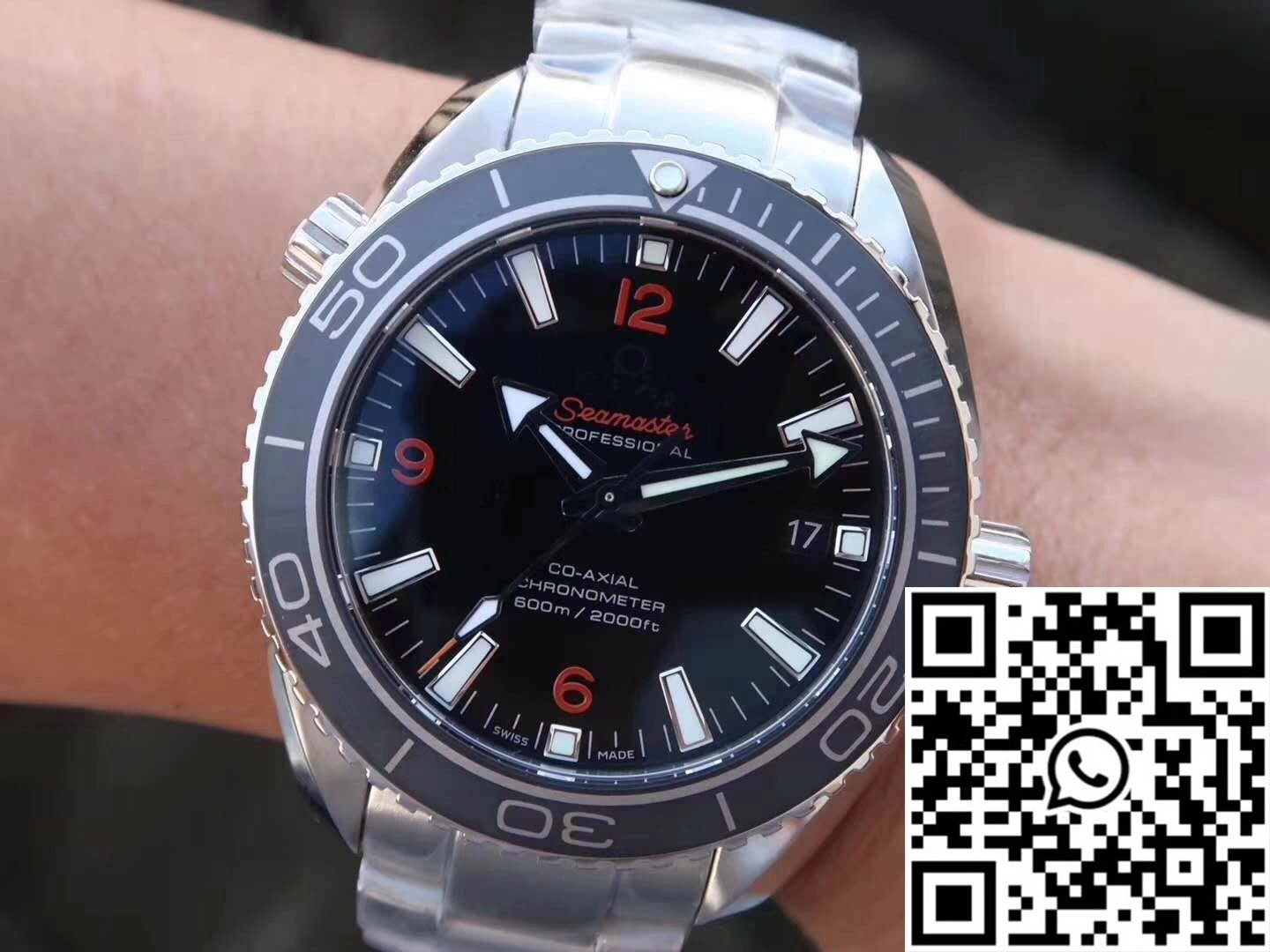 Omega Seamaster Planet Ocean 600M 45.5MM 232.30.46.21.01.003 MKS Factory Black Dial