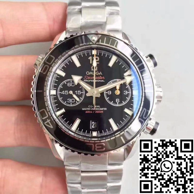 Omega Seamaster Planet Ocean 600M Chronograph 215.30.46.51.01.001 OM Factory V2 Black Dial