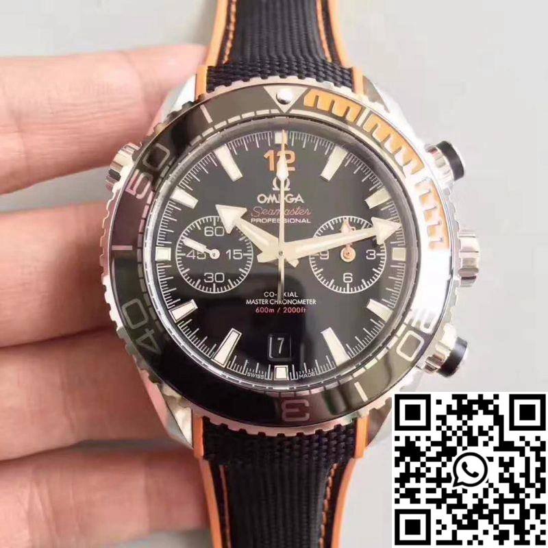 Omega Seamaster Planet Ocean 600M Chronograph 215.32.46.51.01.001 OM Factory V2 Black Dial