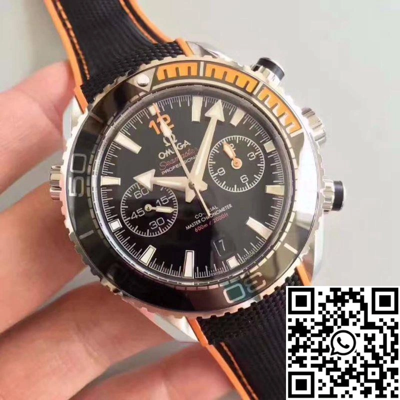 Omega Seamaster Planet Ocean 600M Chronograph 215.32.46.51.01.001 OM Factory V2 Black Dial