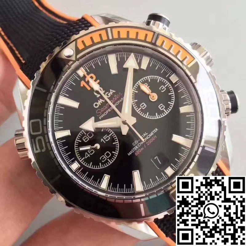 Omega Seamaster Planet Ocean 600M Chronograph 215.32.46.51.01.001 OM Factory V2 Black Dial