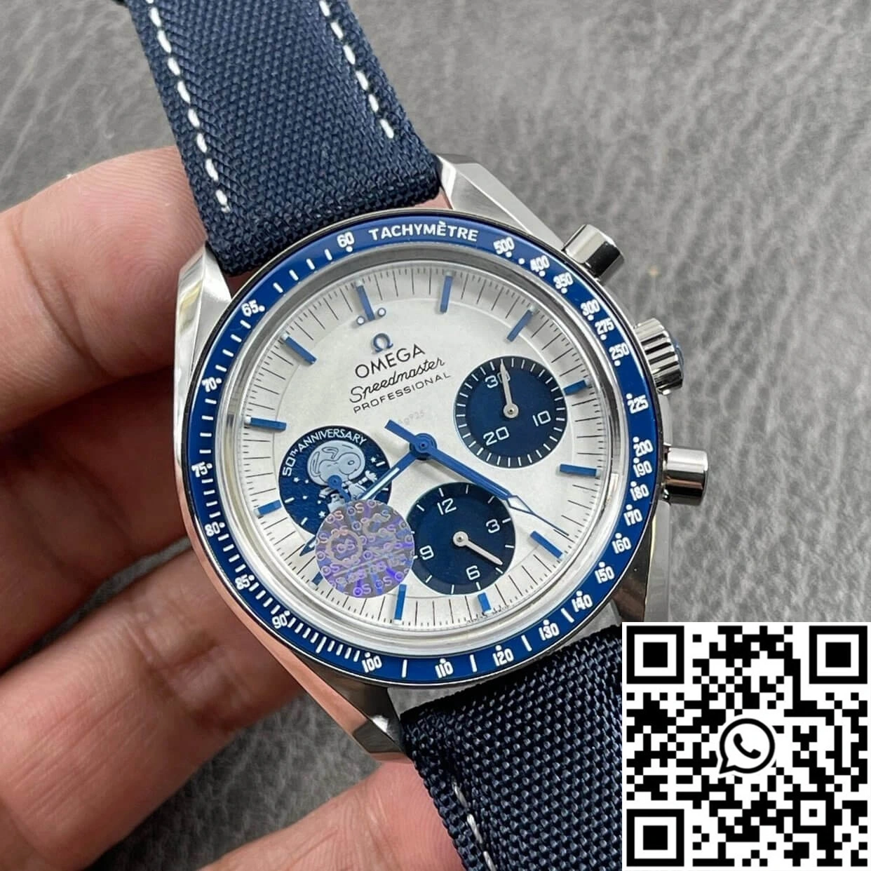 Omega Speedmaster 310.32.42.50.02.001 OS Factory Blue Ceramic Bezel