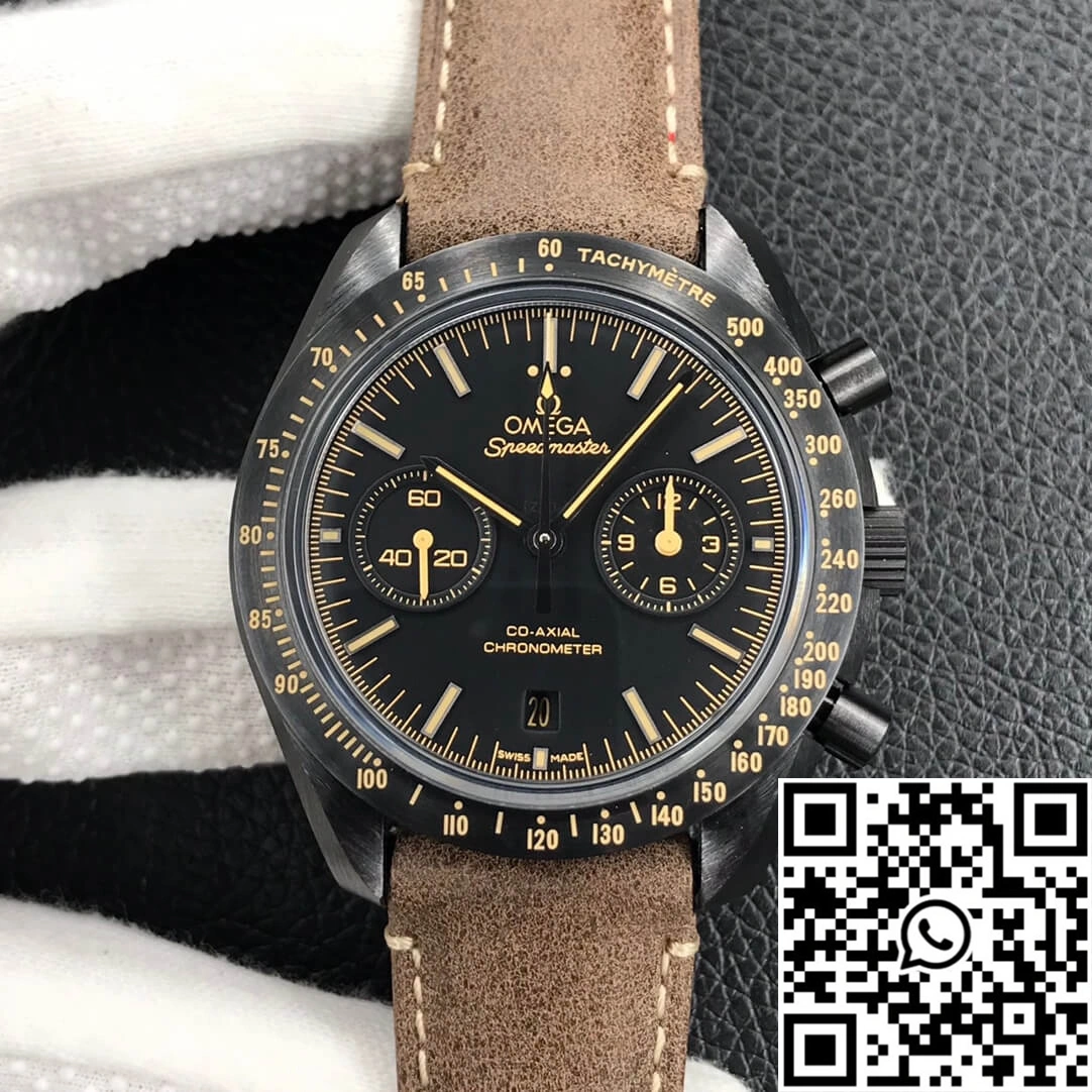 Omega Speedmaster 311.92.44.51.01.006 OM Factory V2 Dark Side Of The Moon Black
