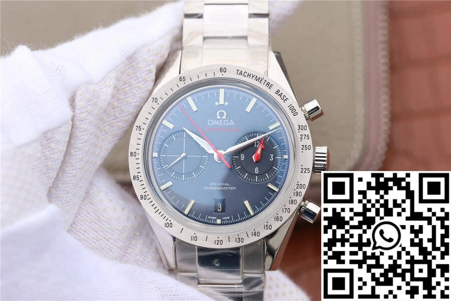 Omega Speedmaster 331.10.42.51.03.001 OM Factory Blue Dial