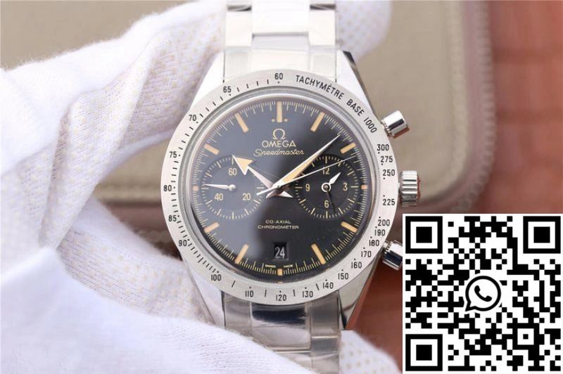 Omega Speedmaster 57 Co-Axial Chronograph 331.10.42.51.01.002 OM Factory Black Dial