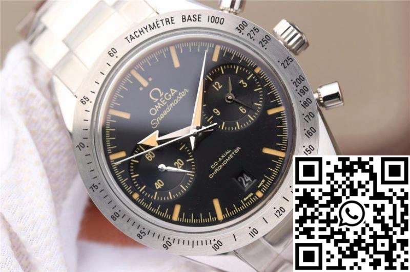 Omega Speedmaster 57 Co-Axial Chronograph 331.10.42.51.01.002 OM Factory Black Dial