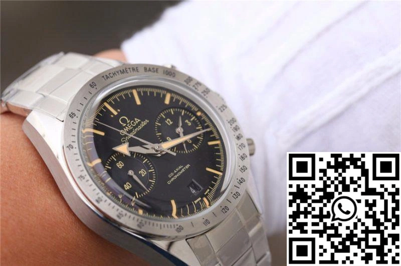 Omega Speedmaster 57 Co-Axial Chronograph 331.10.42.51.01.002 OM Factory Black Dial